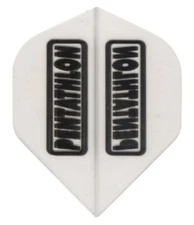 PENTATHLON Clear Standard Dart Flights  100 Micron - 5 sets (15 flights) w/track