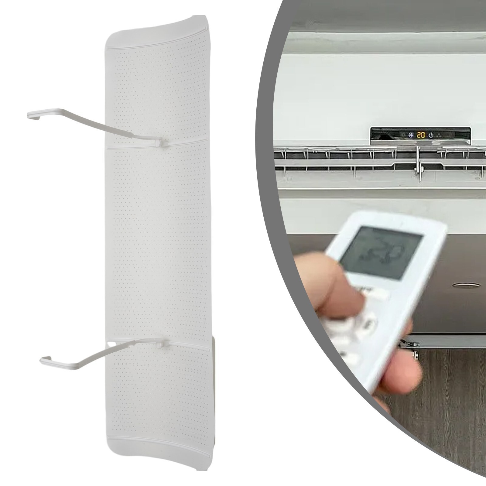 Air Conditioner Deflector for Wall Mounted AC Adjustable and Efficient