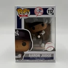 FUNKO POP! AARON JUDGE NEW YORK YANKEES MLB VINYL FIGURE #112 w/PROTECTOR