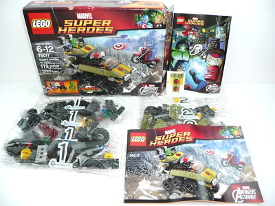 ssss Lego Marvel Super Heroes Captain America Hydra Set # 76017