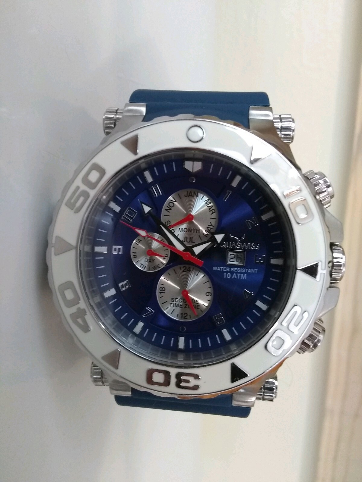 aquaswiss sail men's watch