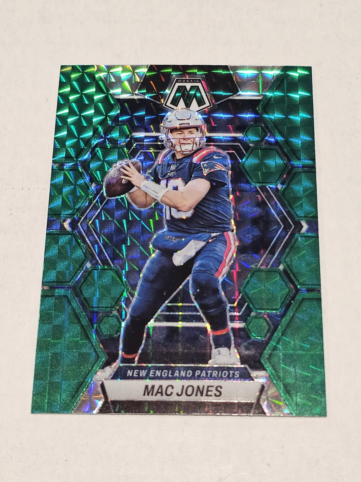 2023 Panini Mosaic Green Mac Jones #160