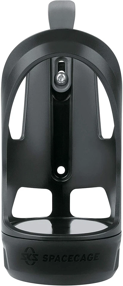 Jaula para botellas estándar SKS Space-Cage negra con base de almacenamiento Foto 4 de 4