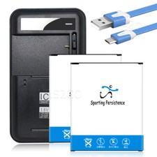 Sporting 4980mAh Battery or Desktop Charger for Samsung Galaxy J7 SM-J700P Phone