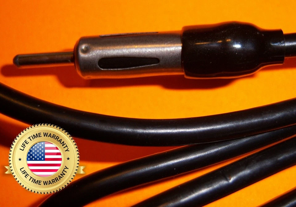 RADIO ANTENNA REPLACEMENT ROUND BASE AM/FM VINTAGE STYLE UNIVERSAL MOUNT NOS NEW - Изображение 4 из 4