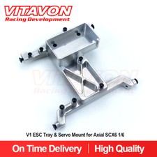 Vitavon SCX6 CNC Alu7075 V1 ESC Tray & Servo ...