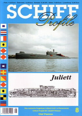 Schiff Profile 8 Russische Flugkörper U-Boot U-461 Schiff-Modellbau/Fotos/Bilder