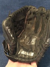 Franklin Baseball Mitt Glove Right Handed Black Extra Small Child Size 22358 8"
