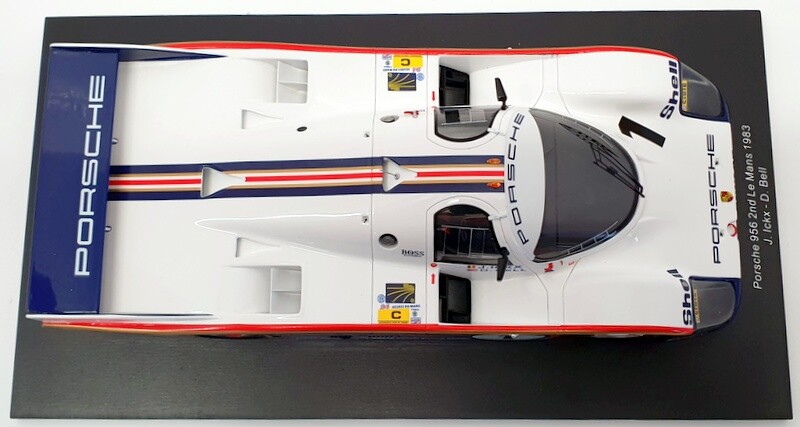 Spark 1/18 Scale Model Car 18S425 - Porsche 956 #1 2nd 24H