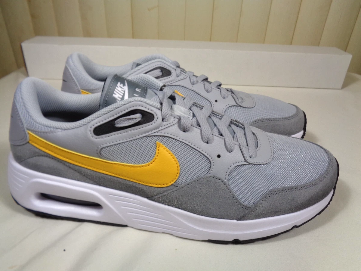 Nike Air Max SC Wolf Grey Yellow Ochre for Sale | Authenticity
