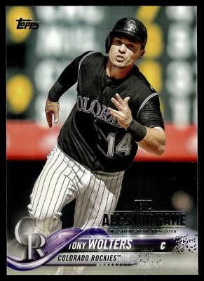 2018 Topps - Tony Wolters #688 Rockies All Star Game Stamp SP