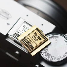 Metal Brass Camera Hot Shoe Cover Protect Cap For Sony Canon Nikon Fuji Leica