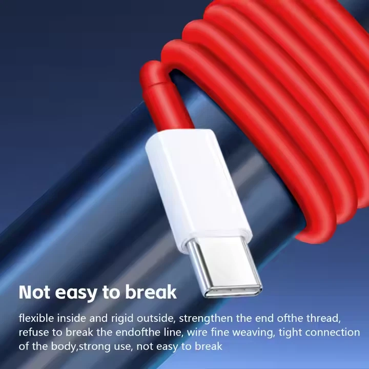 USB A Type C Fast Charger Cable Braided Phone Charging & Data Sync Lead 1m UK - Image 4 of 4
