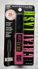 Maybelline Great Lash Washable Mascara Conditions Thickens 100 Blackest Black 