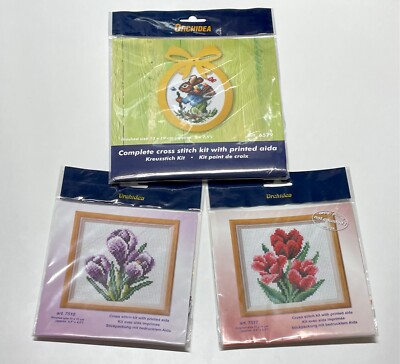 Orchidea Osterstickerei, 3 verschiedene Motive, Komplettset