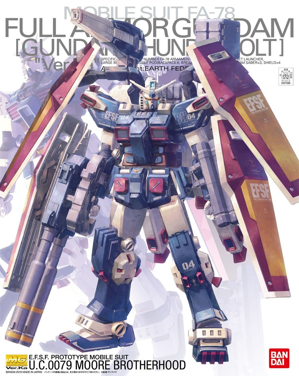MG Mobile Suit Gundam Thunderbolt Full Armor Gundam Ver.Ka