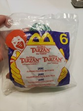 McDonald's Toy Disney's Tarzan, New In Package, Jane 6 Year 2000
