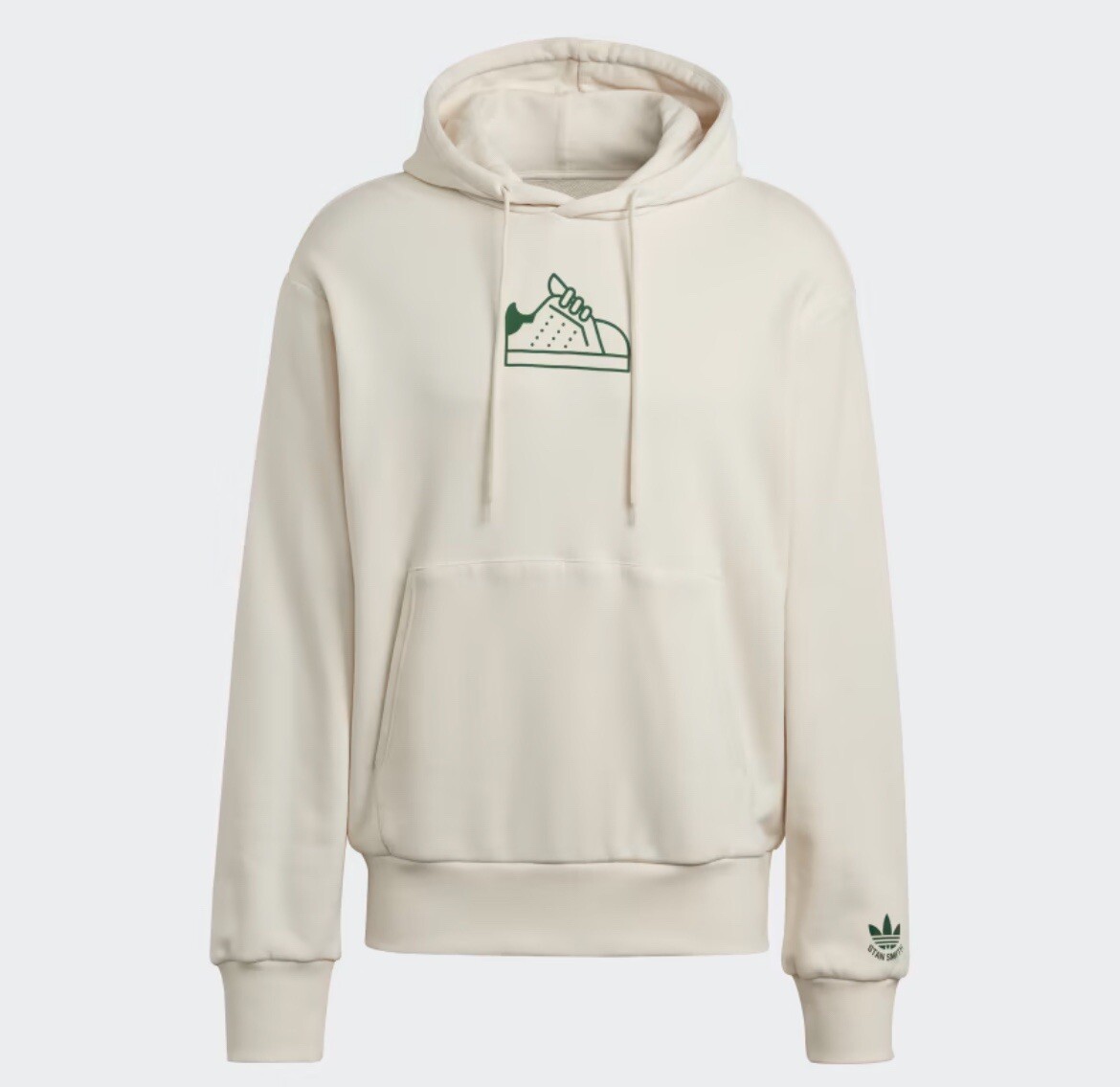 ADIDAS Stan Smith Hoodie in Size Small, White w/ Sneaker Gender  Neutral