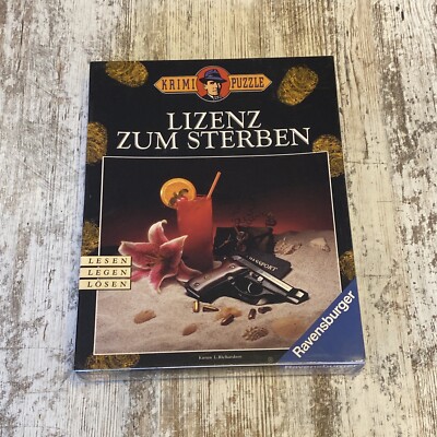 Ravensburger Krimi Puzzle Lizenz zum Sterben | 500 Teile | 1998 | Vintage | NEU