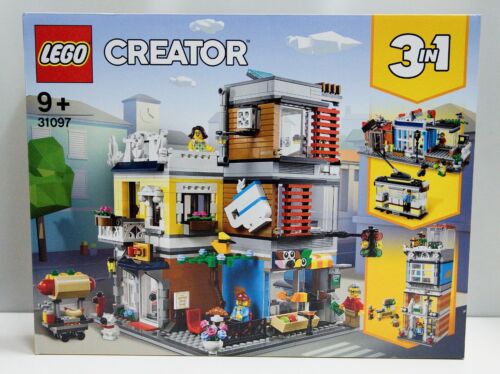 LEGO Creator 3-in-1 31097 Stadthaus mit Zoohandlung Set NEU OVP SEALED