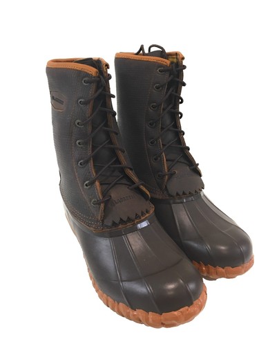 Lacrosse Mens Leather Boots Brown Size 8 Thermolite 