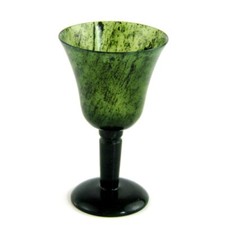 1Pc 30Ml Natural Jade Luminous Cup Goblet Wine Cup Noctilucous Alcohol Glass