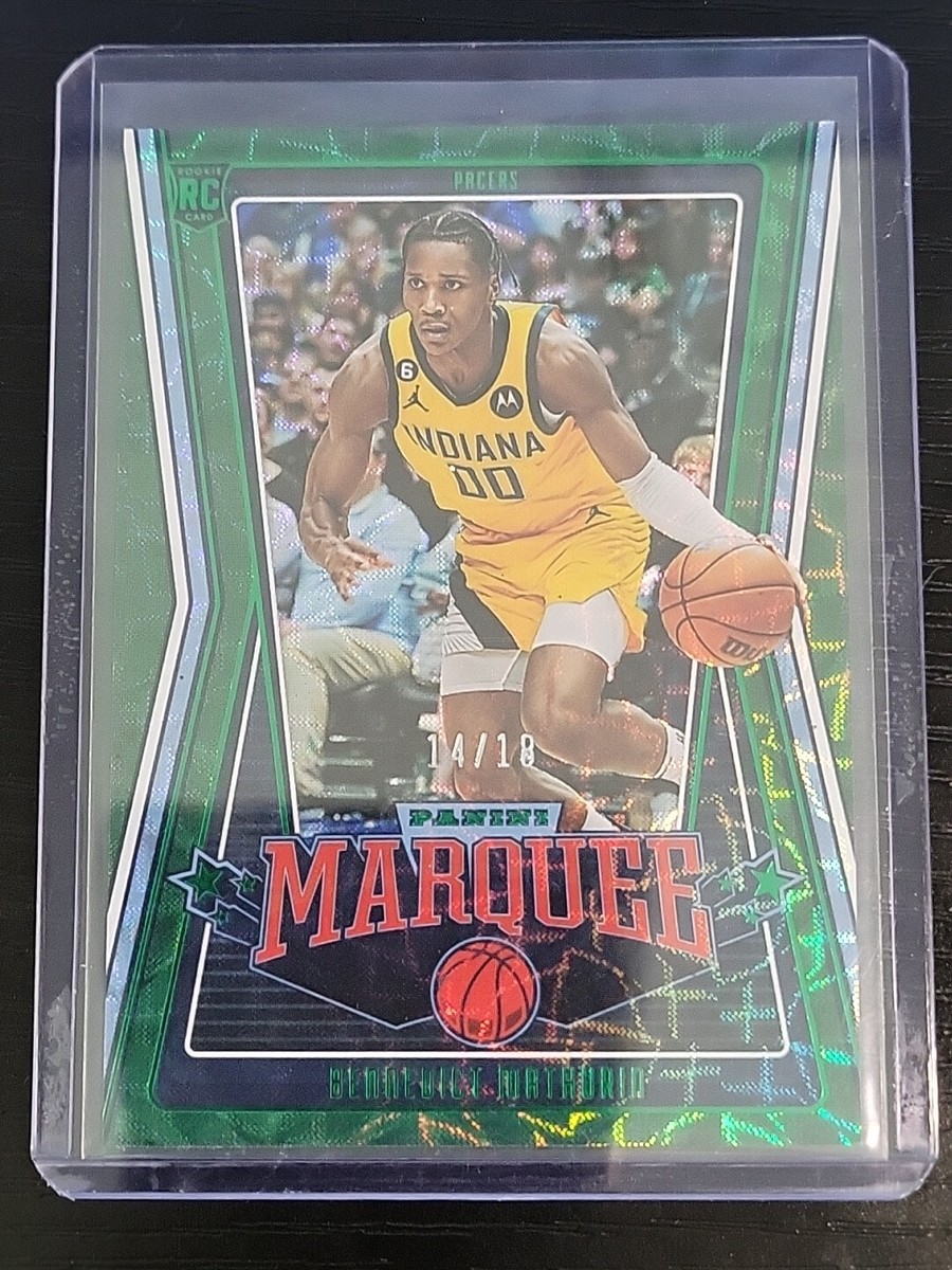 2022-23 Panini Chronicles Bennedict Mathurin Rookie RC Marquee 