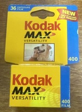  Single Kodak MAX Versatility 400 35mm Film GC 135-36 Exp Color Print 12/03