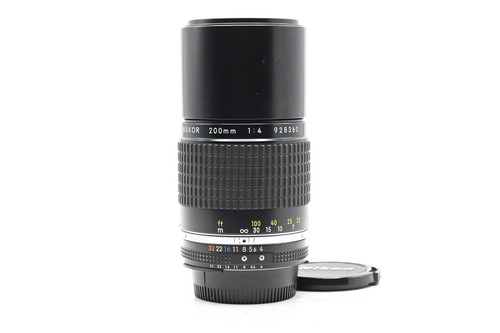Nikon Nikkor AI-S 200mm f4 Lens #360