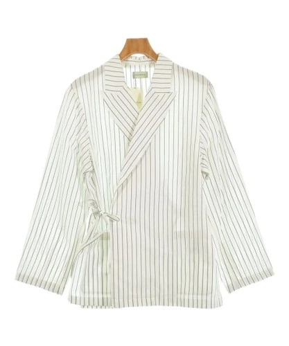 FACTOTUM Tailored Jackets WhitexBlack(Stripe Pattern) 2200729473118 - product listing photo