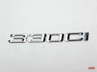 2005 BMW 330ci E46 Convertible Trunk Lid Letters Set 51147004688 - Image 1 of 2