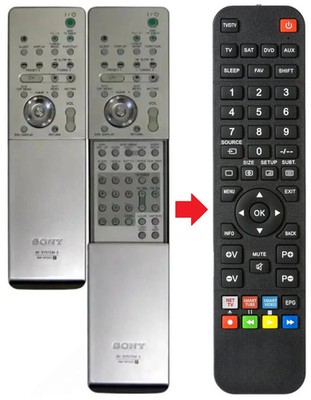 Fernbedienung geeignet für SONY DAV-LF1 | DAV-SR2 | DAVLF1
