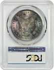 1884 O MORGAN SILVER DOLLAR PCGS MS63 MEGA TONER GORGEOUS BI COLOR REVERSE