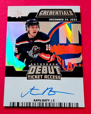 2022-23 AATU RATY 195/299 Debut Ticket Access NY Islanders #DTAA-AR Credentials