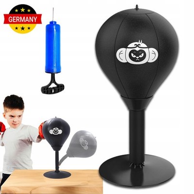 Desktop Boxsack Tisch Punchingball Aufblasbar Tisch Boxball Schreibtisch Boxsäck