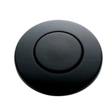 InSinkErator Air Switch Button for Garbage Disposal Matte Black 73274C