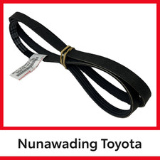 Genuine Toyota Drive Belt For Fan & Alternator Suit Yaris Hatch & Sedan 1NZFE
