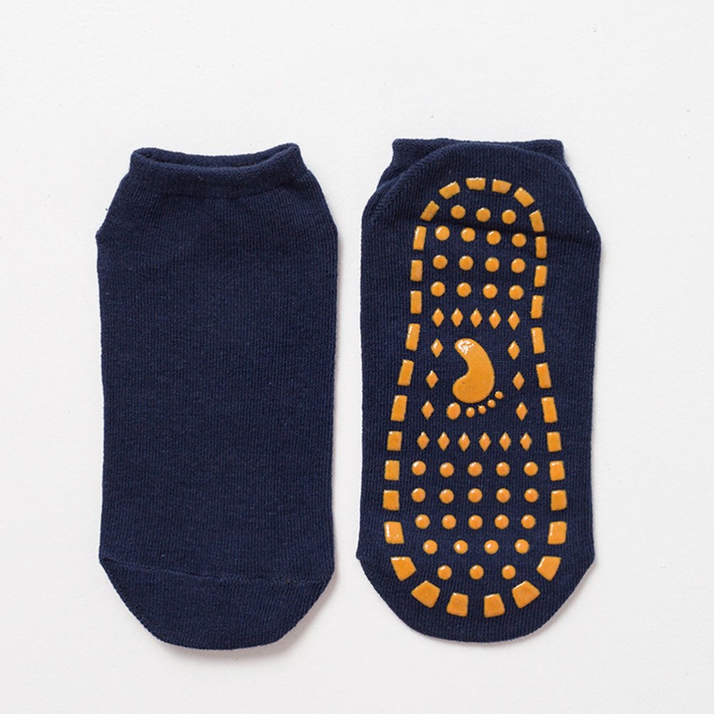 SAOLA 5 Pairs Chaussettes De Sol Antidérapantes Enfant Yoga Avec Poignées
