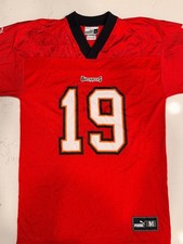 Tampa Bay Buccaneers - Red Jersey - Keyshawn Johnson #19 - Signed by Jon Gruden