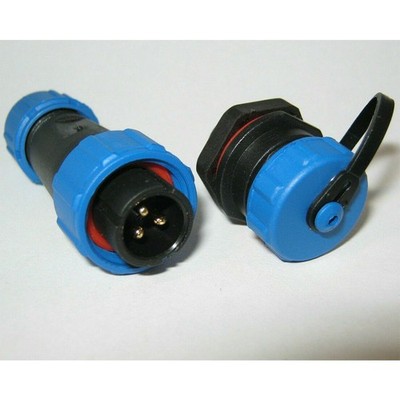 Buchse Rundsteckverbinder SP16 Panel Stecker 1pc 2/3/4/5/7/9pin 3P 5~45A