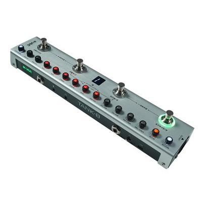 M-VAVE Tank-B Bass Multi-Effects Pedal Rechargeable 9 Preamp 8 IR Cab Tuner