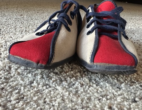 Summerettes By Ball Band Women’s Size 10 Vintage Shoes Red White and Blue - Picture 3 of 13