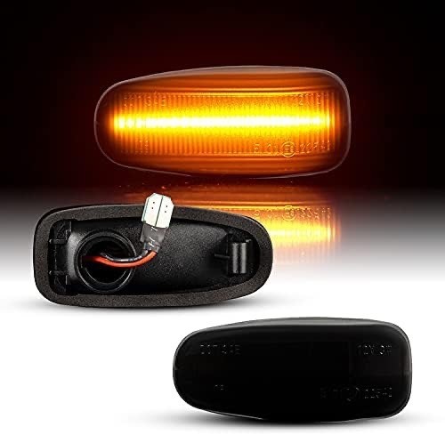 Led Seitenblinker Smoke passend für Mercedes SLK R170 | Vaneo W414 | SCHWARZ - Bild 1 von 8