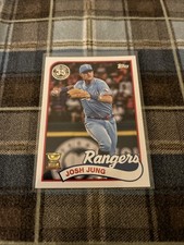 JOSH JUNG 2024 TOPPS 1989 TOPPS GOLD CUP TEXAS RANGERS #89B-33 Q0965