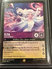 Lorcana-The First Chapter - Elsa - Spirit Of Winter 42/204 Legendary Non Foil