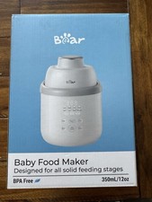 NutriEase AllStage Stainless Steel Baby Food Maker Steamer and Blender  NEW