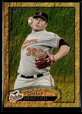 2012 Topps Gold Sparkle Tommy Hunter Baltimore Orioles #625