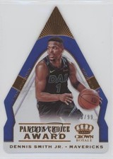 2018-19 Panini Crown Royale Panini's Choice Award 35/99 Dennis Smith Jr #14 mq5
