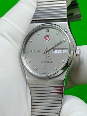 vintage RADO VOYAGER watch 17 Jewels Automatic Day / Date Indicator