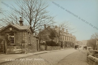 COL1166 - Unidentified Location - Early High Street in Homelly - Print 6x4